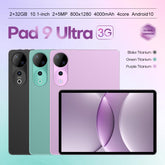 Pad 9 Ultra 10.1 inch 3G Phone Call Tablet PC, 2GB+32GB, Android 10 MTK6737 Quad Core, UK Plug